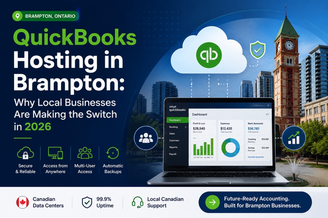 Quickbook hosting in bramptom